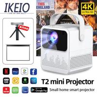 ราคา โปรเจคเตอร์ projector 4k wifi T2mini โปรเจคเตอร 6000 ลูเมน เครื่องฉายโปรเจคเตอร์ โปรเจคเตอร์ (ส่งม่านโปรเจคเตอร์) (24072518230)