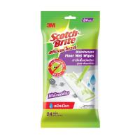 ราคา FREEHOME รีฟิลผ้าเช็ดเก็บฝุ่นชนิดเปียก SCOTCH-BRITE 26x15.5cm สีขาว ฆ่าเชื้อแบคทีเรียได้สูงถึง 99.99% ดันฝุ่นได้ดี (23011070176)