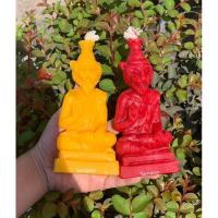 ราคา เทียนฤาษีหน้าเสือ ปู่ฤาษี สมิงพราย มหาเสน่ห์ เมตตามหานิยม สีเหลือง/สีแดง (ราคาต่อชิ้น) (22563773902)