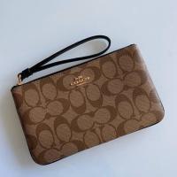 ราคา COACH LARGE WRISTLET IN SIGNATURE CANVAS #F58695 IMCBI (4817411061)