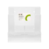 ราคา กล่องใส่โบว์ชัวร์ A4 ใส ONE K-452 (13448496481)