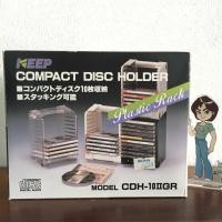 ราคา เคสใส่แผ่นซีดี บรรจุได้ 10แผ่น สีเทา Made in Japan (26672522464)