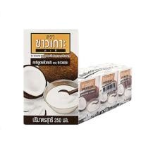 ราคา ชาวเกาะ กะทิหัวกะทิ 100% 250 มล. x 6 กล่อง (29922686503)