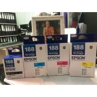 ราคา Epson T188 BK,C,M,Y สำหรับรุ่น Epson WF-7111/WF-7711 / WF-7611 / WF-7211 หมึกอิงค์เจ็ทแท้ศูนย์ (23563254468)