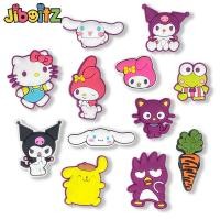 ราคา Jibbitz crocs charm รองเท้าหัวเข็มขัดรูอุปกรณ์เสริมรองเท้า Sanrio น่ารัก Kuromi Melody รองเท้าแฟชั่นอุปกรณ์เสริม (27016690584)