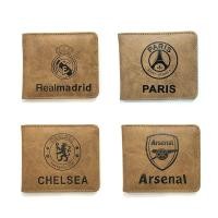 ราคา Retro camel football Club wallet หนัง PU นูนอูฐ retro Real Madrid Barcelona Liverpool (26131002222)