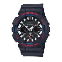 ราคา Casio G-Shock นาฬิกาข้อมือผู้ชาย สายเรซิ่น รุ่น GA-120TR-1A - สีดำ (413113515)