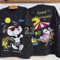 ราคา HOT SNOOPY GOOD AFTER NOON! tag HANES เสื้อวินเทจ เสื้อการ์ตูนน่ารัก vintage shirt เสื้อยืดผู้ชาย Unisex (27336133155)