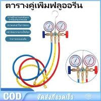 ราคา เกจ์ชุดเติมน้ำยาแอร์ CT-536G เกจ์วัดน้ำยาแอร์ สาย 35 นิ้ว R134a,R12,R22,R404 เกจ์เติมน้ำยาแอร์ (25434176182)