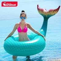 ราคา หางนางเงือกพองขนาดใหญ่ แหวนว่ายน้ำสำหรับผู้ใหญ่ ลอยน้ำ ของเล่นปาร์ตี้ชายหาด (43650221039)