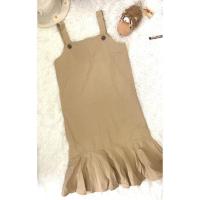 ราคา เอี๊ยมสีน้ำตาลน่ารักๆ ป้าย Beauty&Rose #เอี๊ยม ##เอี๊ยมน่ารัก #เอี๊ยมสั้น #เอี๊ยมยาว (7854468351)