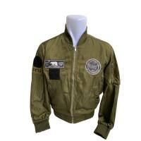 ราคา HIJAU US Air Force Green Fashion Bomber Jacket (43105767487)