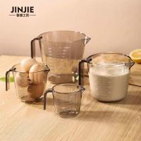 ราคา แก้วตวง พลาสติกหนา ถ้วยตวง เหยือกตวง 150ml 300ml. 600ml. 1000ml ถ้วยตวงของเหลว ถ้วยตวงมีหูจับ (27856902371)
