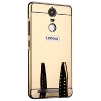 ราคา V-TECH เคสอลูมิเนียมเลื่อนฝาหลังกันกระแทก Lenovo Vibe K5 Note (A7020) 5.5 รุ่น JE-K52 สีทอง (59248224)