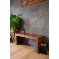 ราคา ม้านั่งสนาม ไม้สักเก่า ขนาด 30*90*40 cm (7144734310)