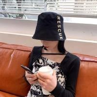 ราคา หมวกบัคเก็ต หมวกบัคเก็ตสีดําสีกากีมีคํา กู้ภัยจาก Humi Home (27531948206)