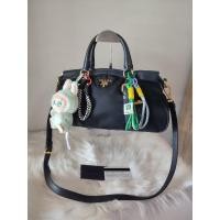 ราคา Prada Tessutoแถม+ Labubu( new) Vit Daino Nylon with calf leather Tote bag GHW (24684723720)