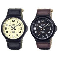 ราคา Casio Standard นาฬิกาข้อมือผู้ชาย สายผ้าไนล่อน รุ่น MW-240, MW-240B, (MW-240B-3B, MW-240B-5B) (24612593169)