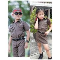 ราคา ชุดตำรวจเด็ก ชาย หญิง (3609605175)