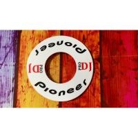 ราคา สีขาวลาย pioneer dj Size " S " สติกเกอร์ 1 ชุดมี 2 ชิ้น Skin jog สำหรับ XDJ RR DDJ SB DDJ SB2 SB3 (26422354678)