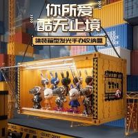 ราคา ตู้คอนเทนเนอร์ Bubble Mart ขาตั้งจอแสดงผล กล่องตาบอด กล่องเก็บของ ตู้โชว์ตุ๊กตามือ รุ่น ตู้โชว์แบบใ (28456014740)