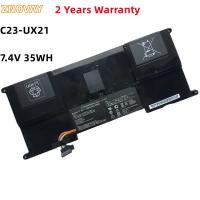 ราคา ZNOVAY C23-UX21 7.4V 35WH/4800mAh Laptop Battery for ASUS Zenbook UX21 UX21A UX21E Ultrabook Series C23-UX21 (29651706420)