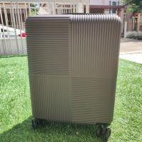 ราคา Caggioni กระเป๋าเดินทางล้อลาก 20 นิ้ว สีเทาเข้ม (40757393816)