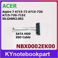 ราคา SATA Hard Drive Cable SSD HDD Cable ACER Aspire 7 A715-72 A715-72G A715-72G-7152 50.GXBN2.002 NBX0002EK00 (40009308309)