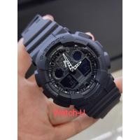 ราคา GA-100 นาฬิกาข้อมือผู้ชาย Casio G-SHOCK รุ่น GA-100-1A1 (23032435382)