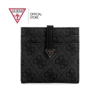 ราคา GUESS กระเป๋า รุ่น SG8500152 GUESS BAG SG8500152 LAUREL SLG TAB CARD CASE BLACK สีดำ (26959347368)