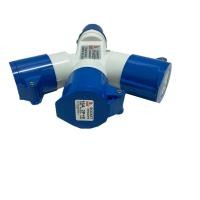 ราคา ปลั๊กเพาเวอร์ (power plug) ต่อขยาย Sumo P1-013Y ตัวผู้ 1 ตัวเมีย 3 2P+E 16A พาวเวอร์ ปลั๊ก (เข้า 1 ทาง ออก 3 ทาง) (14245234600)