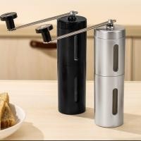 ราคา เครื่องบดเมล็ดกาแฟมือหมุน บดกาแฟ ที่บดเมล็ดกาแฟ Coffee Bean Hand Grinder Stainless Steel เครื่องบดกาแฟ (24611140686)
