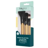 ราคา Truyu by Qvs 10-1666 pro คอลเลกชันแปรงจริงจัง 5 ชิ้น (43605699361)