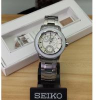 ราคา นาฬิกาผู้หญิง SEIKO Criteria limited รุ่น SPA793 ทั่วโลกผลิตแค่ 650 เรือน สัปดาห์-วันที่ *แถมสายหนังสีขาว (25161713459)