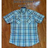 ราคา เสื้อเชิ้ตแขนสั้น BACK NUMBER อก 46 นิ้ว (42408970373)