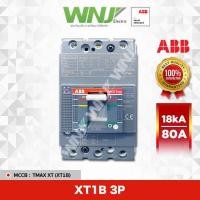 ราคา เบรกเกอร์ (ABB) XT1B 3P 80A (18kA) (25924952803)