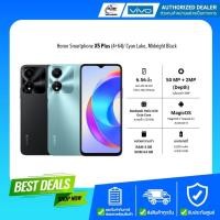 ราคา Honor smartphone X5 Plus Ram4GB/Rom64GB/จอ6.56นิ้ว/Cyan Lake, Midnight Black/รับประกันศูนย์1ปี (25263464161)