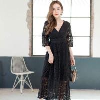 ราคา สินค้าลดราคา งานป้าย Miss Bell เดรสลูกไม้สีดำ (1888187109)