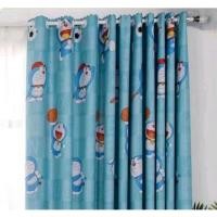 ราคา ผ้าม่านหน้าต่างกันUV โดเรมอนตารางบอล ตาไก่​ กันแสง​ กันแดด (13395795424)