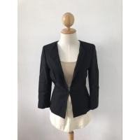 ราคา G2000 เสื้อสูท แขนยาว เข้ารูป สีดำ เสื้อผ้าผู้หญิง มือสอง (25561235940)