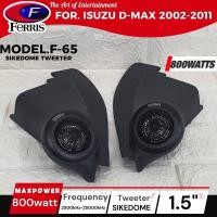 ราคา ชุดสุดคุ้ม!!!หูช้างเสียงแหลมตรงรุ่น ISUZU DMAX 2005-2011 + ลำโพงแหลมโดม ทวิตเตอร์เสียงแหลม FERRIS-F65 300watts (21726119435)