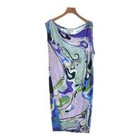 ราคา Emilio Pucci MOI Dress Women Patterned all over Light Blue Green Purple Direct from Japan Secondhan (22290203229)
