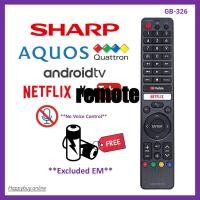 ราคา Sharp Android TV รีโมทคอนโทรล GB326WJSA Sharp Smart Android TV Remote Youtube Netflix (25888904450)