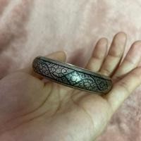 ราคา กำไลถมเงินแท้ กำไลถมเงินลายไทย (6414712484)