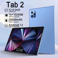ราคา Tab 2 แท็บเล็ต Android 16+1024GB หน่วยความจำขนาดใหญ่ รองรับการ์ด แท็บเล็ตเกมมิ่ง 5G รับประกัน 1 ปี (43401812367)