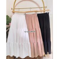 ราคา กระโปรงยาวแต่งระบาย3ชั้น (24911612652)