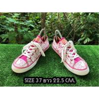 ราคา ✨รองเท้า Converse All Star หุ้มข้อ ✨มือสอง ของแท้ 100 % ✨ไซส์ 37 ยาว 22.5 cm. พื้นแน่น ๆ (9852785739)