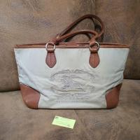 ราคา Burberry Shoping tote แท้มือสอง สภาพดี (4474795424)