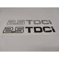 ราคา สติ๊กเกอร์แบบดั้งเดิม ติดท้ายรถ ฟอร์ด ford คำว่า 2.5 TDCi งานตัดคอม ติดรถ แต่งรถ sticker (1202595109)