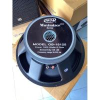 ราคา ดอกลำโพง18นิ้วโครงหล่อ โอบอ้อม Maximizer OB-18125 1500W ว๊อย5นิ้ว (23737030651)